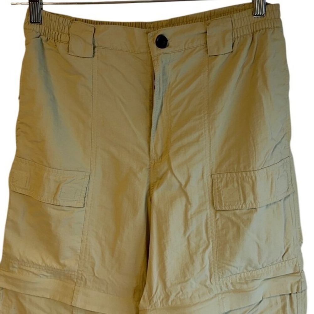 World Wide Sportsman Mens Convertible Cargo Pants Zip Off Shorts‎ Tan M/30